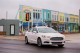 A driverless Ford Fusion Hybrid being tested at Mcity in Michigan.