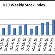 D20 Stock Index week ending November 27 2015
