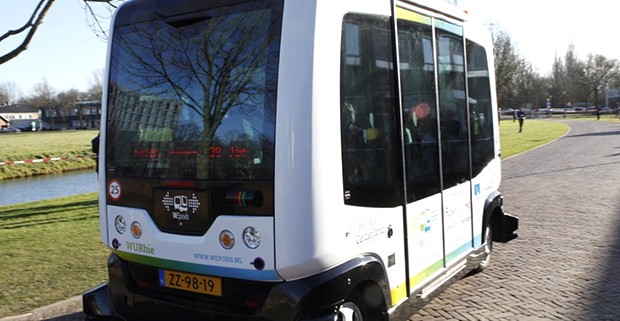 WEpod driverless shuttle